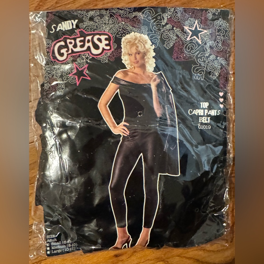 Sandy- Grease Costume – Black